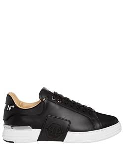 Philipp Plein Herren Hexagon Sneaker Black - White 45 EU von Philipp Plein