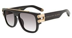 Philipp Plein Herren SPP011M Sonnenbrille, Shiny Black von Philipp Plein