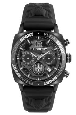 Philipp Plein PSGBA0523 Herrenuhr Chronograph Wildcat Schwarz von Philipp Plein