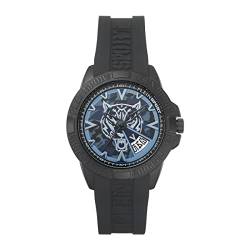 Plein Sport Herren Uhr Analog Quarz Touchdown PSFBA0523 Silikon von Philipp Plein