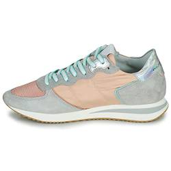 Philippe Model Damen Schuhe Sneakers Paris TZLD WJ12 Nude Gris Rosa von Philippe Model