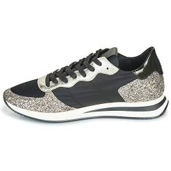 Philippe Model Damen trpx Sneaker Noir - Platine 37 EU von Philippe Model