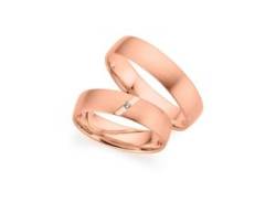 Trauring PHÖNIX "Schmuck Geschenk Gold 333 Ehering LIEBE versch. Varianten" Fingerringe Gr. 66, ohne Brillant, Roségold 333, 5,0 mm, rosegold (roségoldfarben) Trauringe von Phoenix