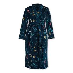 PiP Studio Bademantel Les Fleurs dark blue M von PiP Studio