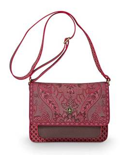 PiP Studio [W2404] Cross Body Flap Kyoto Festival Dark Pink 25x7x20cm von PiP Studio