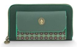 PiP Studio Wally Wallet Pocket Green 19.5x4.5x11cm von PiP Studio