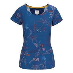 Pip Studio Kurzarm Top Tilly Isola | blau - L von PiP Studio