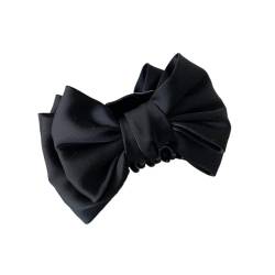 Elegante Satin-Greifklammer mit großer Schleife, weibliche Hai-Klammer, große Haarnadel, Damen-Accessoires, niedliche Haarnadel TS5224-2 (Farbe: TS5224 2) (Farbe: TS5224 2) (Color : TS5224 2) von PiWine