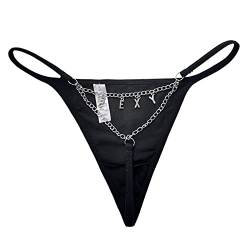 Pianshanzi Damen Unterwäsche Schwarz Set Nahtlose Tangas für Frauen Unterwäsche Lady Low Waist Tanga Tangas einfarbig Daddy Unterwäsche Herren von Pianshanzi