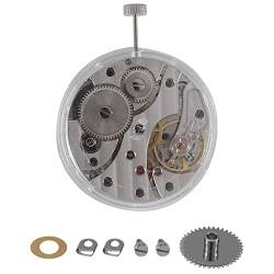 Piarktoy 1 Stück Zubehör Teile ST3601 6497 Bewegung Tuning Up-Kette Zwei-Pin Halbmechanisches Uhrwerk, silber von Piarktoy