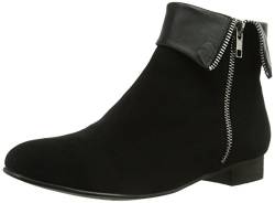 Piazza Damen 961036 Kurzschaft Stiefel, Schwarz (Schwarz), 36 von Piazza