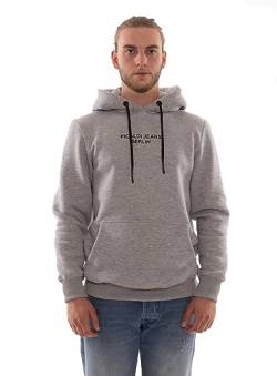 Picaldi® Hoodie Berlin | Kapuzenpullover mit Kängurutasche | Sweatjacke mit Kordelzug (M, Anthracite) von Picaldi