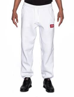 Picaldi® Sweatpant Originals | Freizeithose Trainingshose Sporthose Jogginghose | Jogger mit Zugband (M, White) von Picaldi