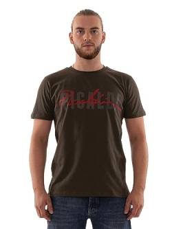 Picaldi® T-Shirt Collection | Kurzarm T-Shirt mit Print | Freizeit Oberteil (XL, Khaki) von Picaldi