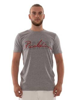 Picaldi® T-Shirt Collection | Kurzarm T-Shirt mit Print | Freizeit Oberteil (XXL, Grey) von Picaldi