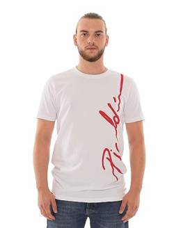 Picaldi® T-Shirt Male | Kurzarm Shirt mit Print | Freizeit Oberteil (L, White) von Picaldi