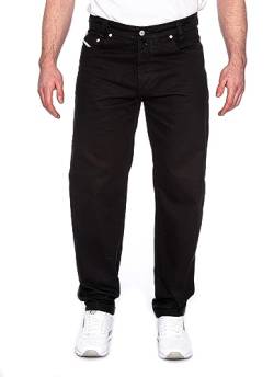 Picaldi® Zicco 472 Jeans | Loose & Relaxed Fit | Karottenschnitt Hose | Lässig & Locker Geschnitten (W33/L34, Black Black) von Picaldi