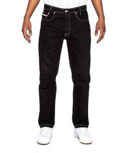Picaldi® Zicco 473 Jeans | Relaxed Fit | Karottenschnitt Hose | Five Pocket Jeans (W38/L30, Platin Black) von Picaldi