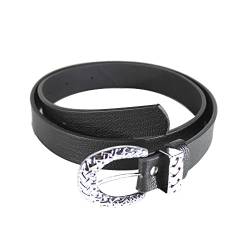 Piccola Lala Damen De-pl-aymblt-000044 Belt, Schwarz, XL EU von Piccola Lala