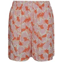 pieces Shorts mit Print - Sommershort High Waist - PCKASEY von Pieces