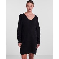 pieces Strickkleid PCJULIANA LS V-NECK KNIT DRESS NOOS BC von Pieces