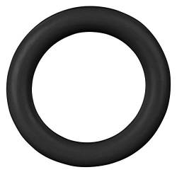 Piercingfaktor Ersatz Silikon Gummi O-Ring Ring Haltering Gummiring Stab Stecker Durchmesser 8,0mm schwarz von Piercingfaktor