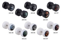 Acryl Fake Plug KRISTALL ++SALE++ von Piercingline