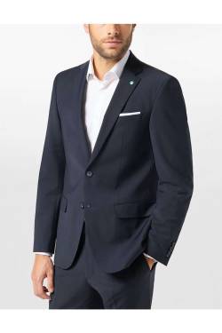 Pierre Cardin Grant Regular Fit Sakko marine, Meliert von Pierre Cardin