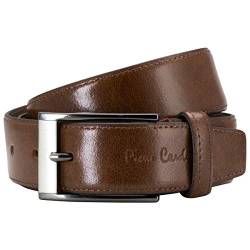 Pierre Cardin Gürtel Herren Vollledergürtel aus Rindleder, 35 mm breit, Gürtel, kürzbar, Ledergürtel, Klassik-Gürtel, mogano, Farbe/Color:braun von Pierre Cardin