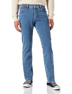 Pierre Cardin Herren 5-Pocket Dijon Jeans, Dark Blue Used, 33W / 34L von Pierre Cardin