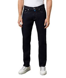 Pierre Cardin Herren 5-Pocket Lyon Tapered Jeans, Blue/Black Stonewash, 33W / 30L von Pierre Cardin