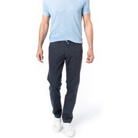 Pierre Cardin Herren Chino blau Baumwolle meliert von Pierre Cardin