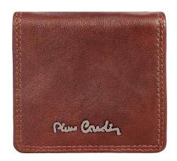 Pierre Cardin Herren-Geldbörse, dünn, Slim, Herren, klein, dünn, Rfid, Geschenk, Geldbörse mit Münzfach, dünn, Geldscheinhalter, Geldbörse für Jungen, Cognac 2 von Pierre Cardin