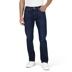 Pierre Cardin Herren Jeans Lyon Tapered | Männer Hose | Tapered Fit | Dark Blue Used Buffies Washed | Dark Blue Used Buffies 8048 13 6814 | 32W - 30L von Pierre Cardin