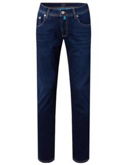 Pierre Cardin Herren Jeans Lyon Tapered | Männer Hose | Tapered Fit | Dark Blue Used Buffies Washed | Dark Blue Used Buffies 8048 13 6814 | 33W - 34L von Pierre Cardin