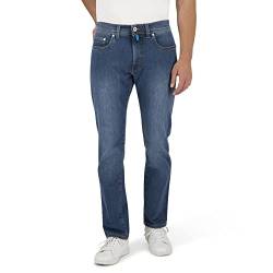 Pierre Cardin Herren Lyon Tapered Jeans, Ocean Blue Stonewash, 33W / 30L von Pierre Cardin