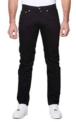 Pierre Cardin Herren Lyon Voyage Denim Jeans, schwarz, 31W /32L von Pierre Cardin