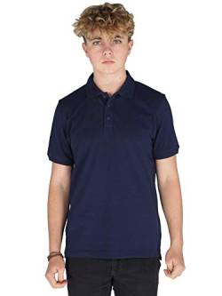 Pierre Cardin Herren Neue Saison klassische Passform Premium Polo T-Shirt aus Baumwolle 1 Klein Marine von Pierre Cardin