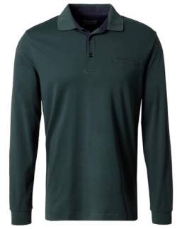 Pierre Cardin Herren Polo-Shirt Langarm Polo Longsleeve | Männer Polo-Hemd | 3 Knopf | Modern Fit | Green Gables 5307 | 3XL von Pierre Cardin