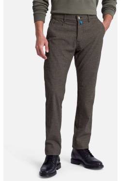 Pierre Cardin Lyon Tapered Fit Chino beige, Pepita von Pierre Cardin