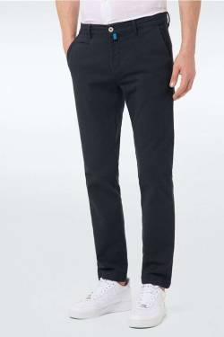 Pierre Cardin Lyon Tapered Fit Chino blau, Einfarbig von Pierre Cardin