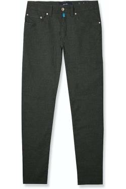 Pierre Cardin Lyon Tapered Fit Hose grau, Pepita von Pierre Cardin