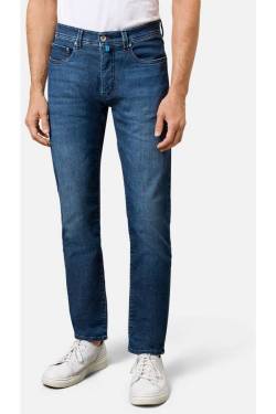 Pierre Cardin Lyon Tapered Fit Jeans blau, Einfarbig von Pierre Cardin