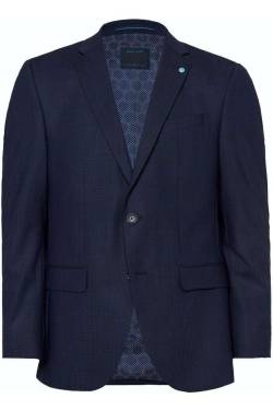 Pierre Cardin Regular Fit Sakko blau, Einfarbig von Pierre Cardin