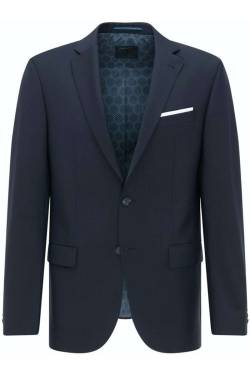 Pierre Cardin Regular Fit Sakko blau, Meliert von Pierre Cardin