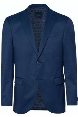 Pierre Cardin Regular Fit Sakko blau, Meliert von Pierre Cardin