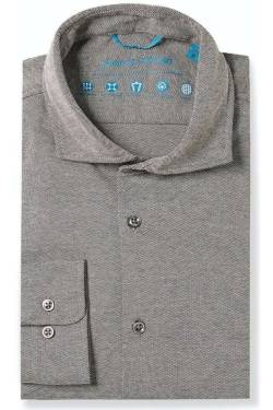 Pierre Cardin Tailored Fit Hemd grau, Einfarbig von Pierre Cardin