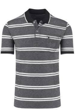 Pierre Cardin Tailored Fit Poloshirt Kurzarm anthrazit von Pierre Cardin