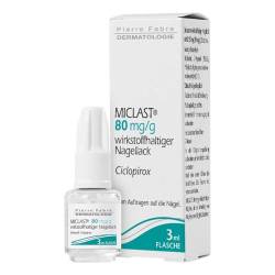MICLAST 80 mg/g wirkstoffhaltiger Nagellack 3 ml von Pierre Fabre Dermo Kosmetik GmbH