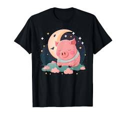 Nickerchen Schwein Pyjama auf Schwein schlafen T-Shirt von Pig lover on Pig kids, women, men apparel